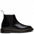 MARTENSY MODEL DR. MARTENS BIANCA BLACK POLISHED SMOOTH POINTED - 2
