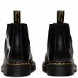 MARTENSY MODEL DR. MARTENS BIANCA BLACK POLISHED SMOOTH POINTED - 5