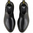 MARTENSY MODEL DR. MARTENS BIANCA BLACK POLISHED SMOOTH POINTED - 6