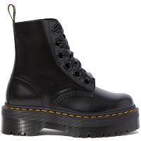 MARTENSY MODEL DR. MARTENS QUAD RETRO MOLLY BLACK BUTTERO