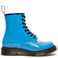 MARTENSY MODEL DR. MARTENS 1460 LAMPER PATENT MID BLUE LAKIERKI