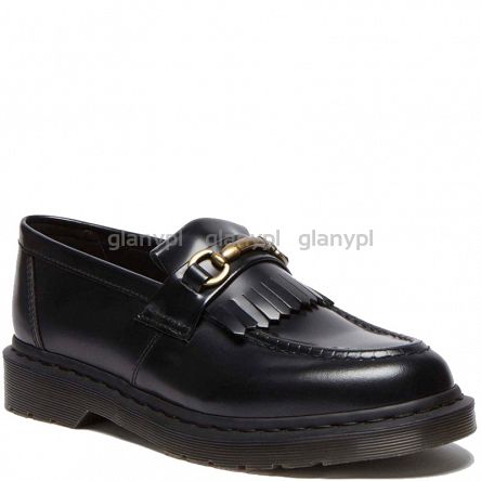 MARTENSY MODEL DR. MARTENS ADRIAN SNAFFLE BLACK POLISHED SMOOTH