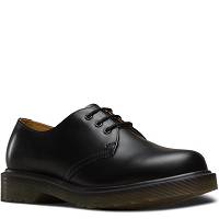 MARTENSY MODEL DR. MARTENS 1461 pw BLACK SMOOTH (bez żółtej nitki)