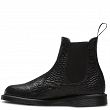 MARTENSY MODEL DR. MARTENS KENSINGTON FLORA CROCO BLACK - 3