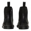 MARTENSY MODEL DR. MARTENS KENSINGTON FLORA CROCO BLACK - 5