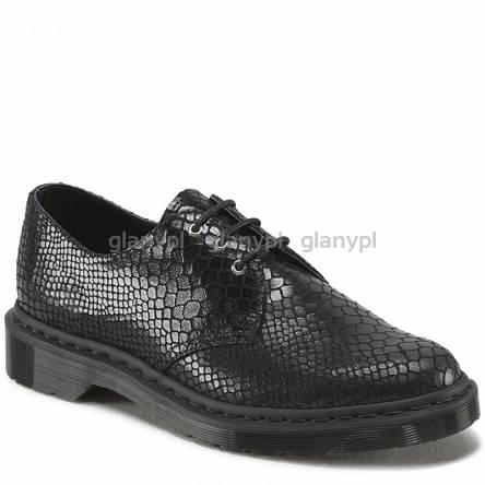 MARTENSY MODEL DR. MARTENS 1461 TAHAN BLACK SNAKE