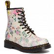 MARTENSY MODEL DR. MARTENS 1460 FLORAL MASH UP BACKHAND PARCHMENT BEIGE - 2