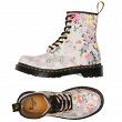 MARTENSY MODEL DR. MARTENS 1460 FLORAL MASH UP BACKHAND PARCHMENT BEIGE - 5