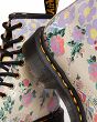 MARTENSY MODEL DR. MARTENS 1460 FLORAL MASH UP BACKHAND PARCHMENT BEIGE - 6