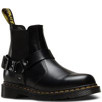 MARTENSY MODEL DR. MARTENS WINCOX 2976 BLACK POLISHED SMOOTH