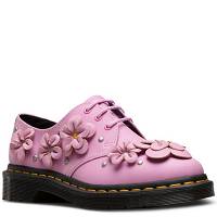 MARTENSY MODEL DR. MARTENS 1461 FLOWERS MALLOW PINK HYDRO LEATHER