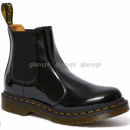 MARTENSY MODEL DR. MARTENS 2976 LAMPER PATENT BLACK LAKIERKI