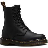 MARTENSY MODEL DR. MARTENS 1460 BLACK GREASY OILY LEATHER