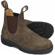 BLUNDSTONE MODEL 585 CHELSEA RUSTIC BROWN RUSTYKALNY BRĄZ - 3