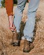 BLUNDSTONE MODEL 585 CHELSEA RUSTIC BROWN RUSTYKALNY BRĄZ - 10